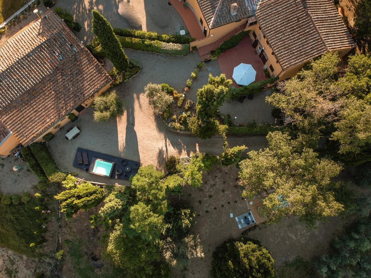Il Leccio - Casa Toscana Il Fienile Gambassi Terme Dış mekan fotoğraf